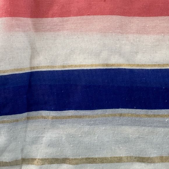 Bebe One Size Multicolor Striped Women's Wrap Sheet - Picture 2 of 11